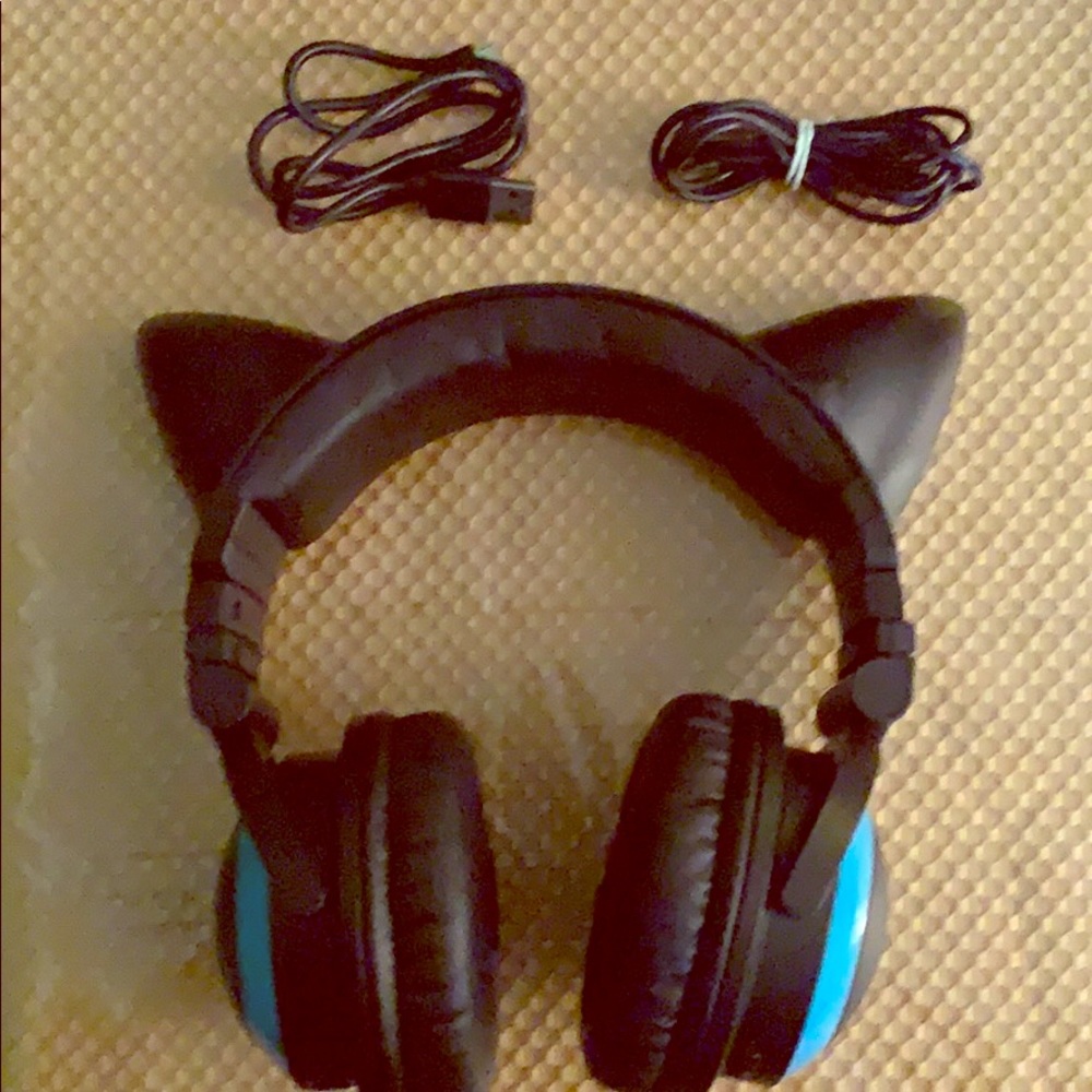 Cat ears headphone